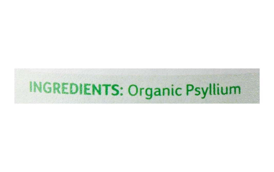 Organic India Psyllium Whole Husk (Organic Isabgol)   Container  100 grams